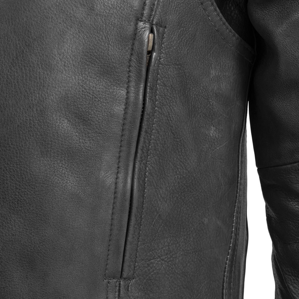 Tressivo-Raider Men's Motorcycle Leather Jacket - Tressivo