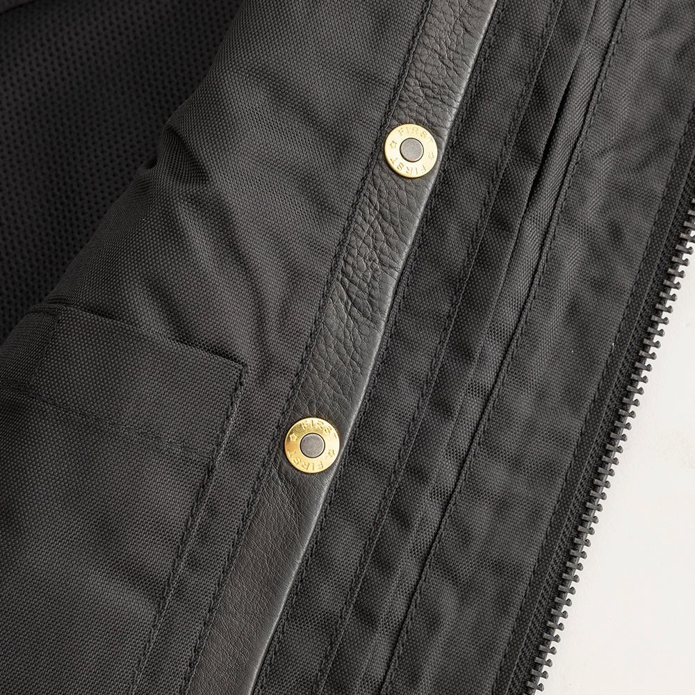 Tressivo-Rampage - Men's Motorcycle Leather Vest - Tressivo