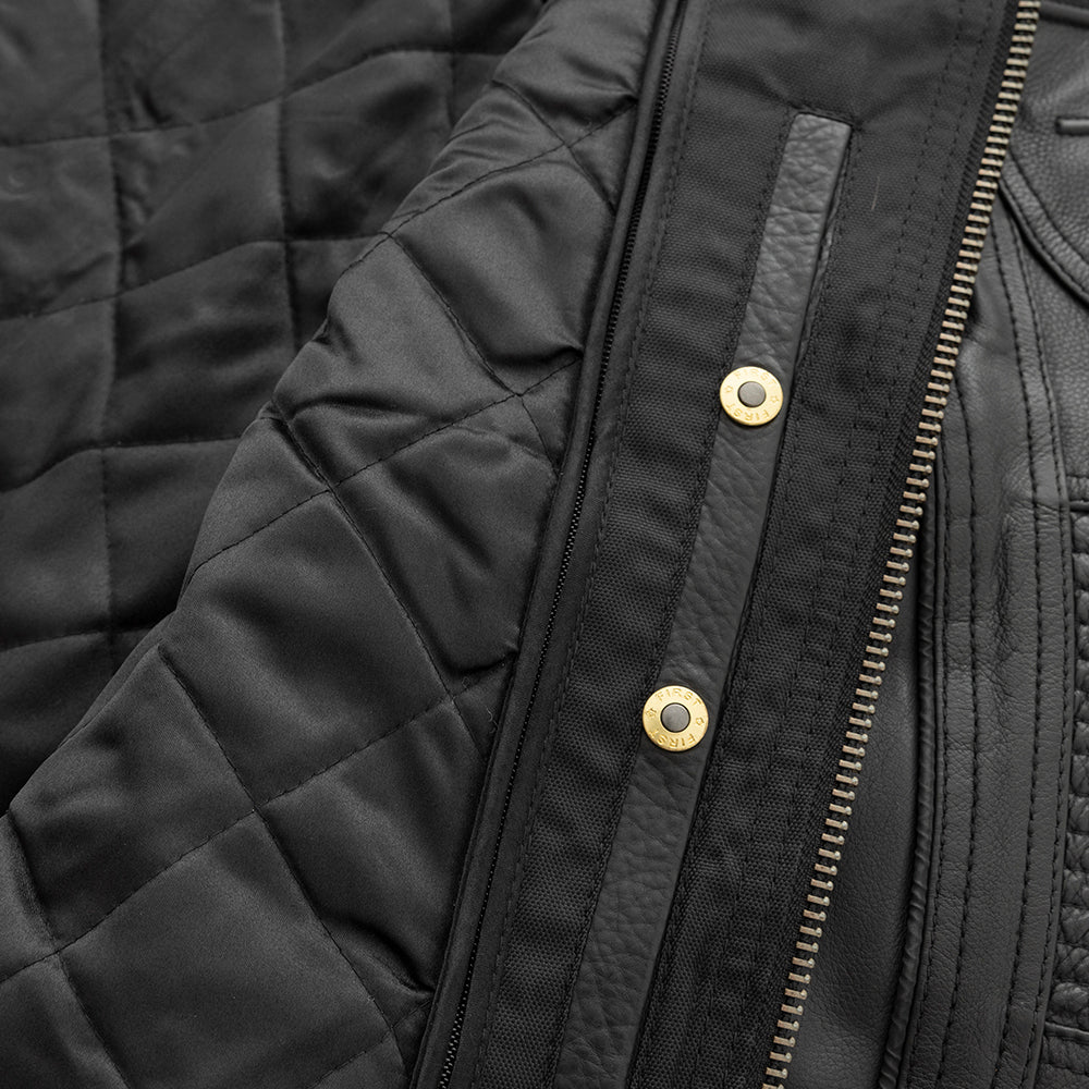 Tressivo-Raptor Men's Motorcycle Leather Jacket - Tressivo