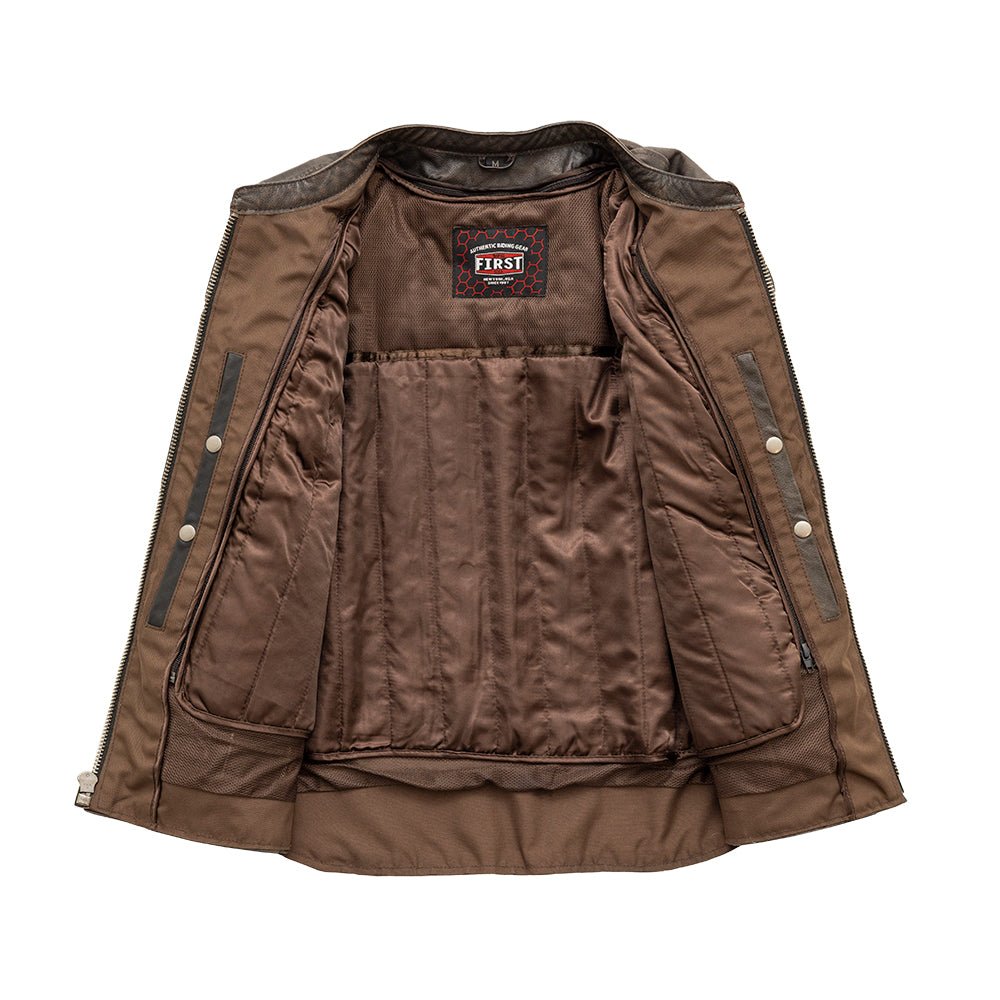 Tressivo-Rocky Men's Motorcycle Leather Jacket - Tressivo