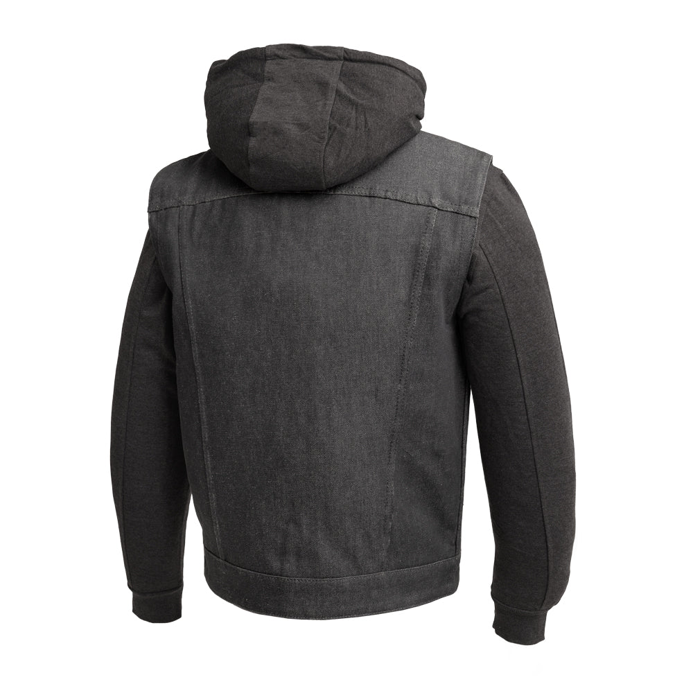 Tressivo-Rook - Men's Motorcycle Denim Vest - Tressivo