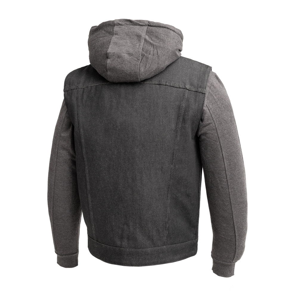 Tressivo-Rook - Men's Motorcycle Denim Vest - Tressivo