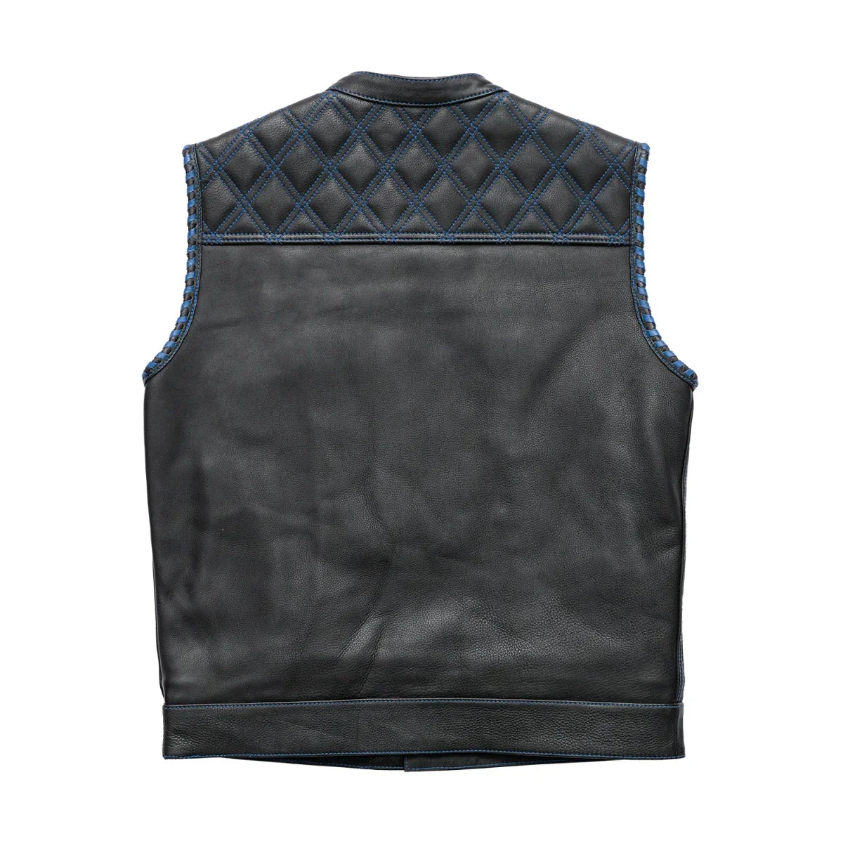 Tressivo-Sinister - Men's Motorcycle Leather Vest - Tressivo