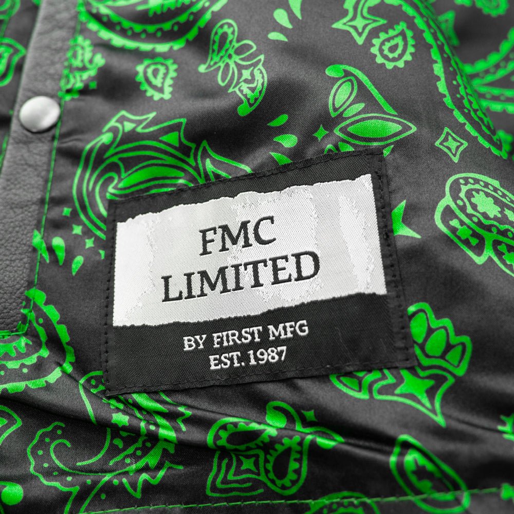 Tressivo-The Cut Men's Motorcycle Leather Vest, Multiple Color Options - Tressivo