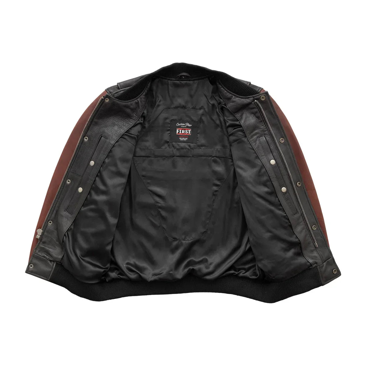 Tressivo-Willie Men's Motorcycle Leather Jacket - Tressivo