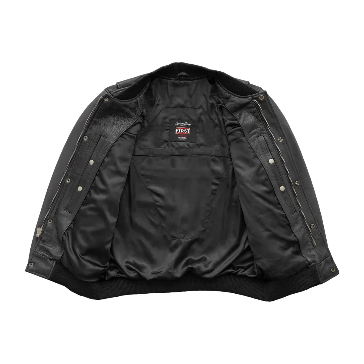 Tressivo-Willie Men's Motorcycle Leather Jacket - Tressivo