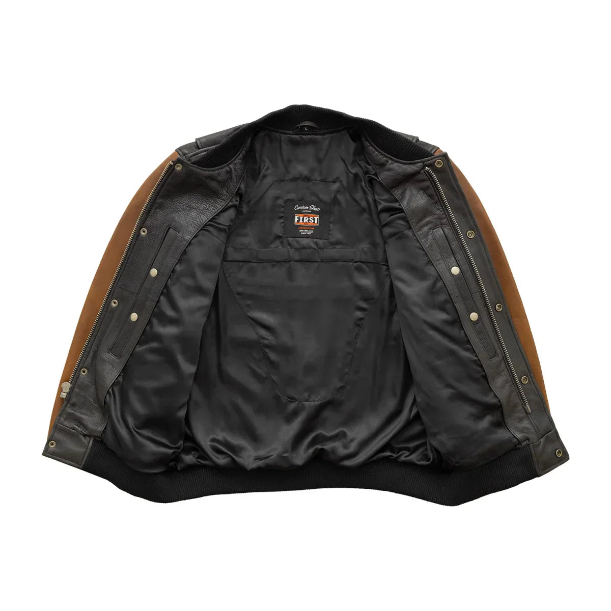 Tressivo-Willie Men's Motorcycle Leather Jacket - Tressivo