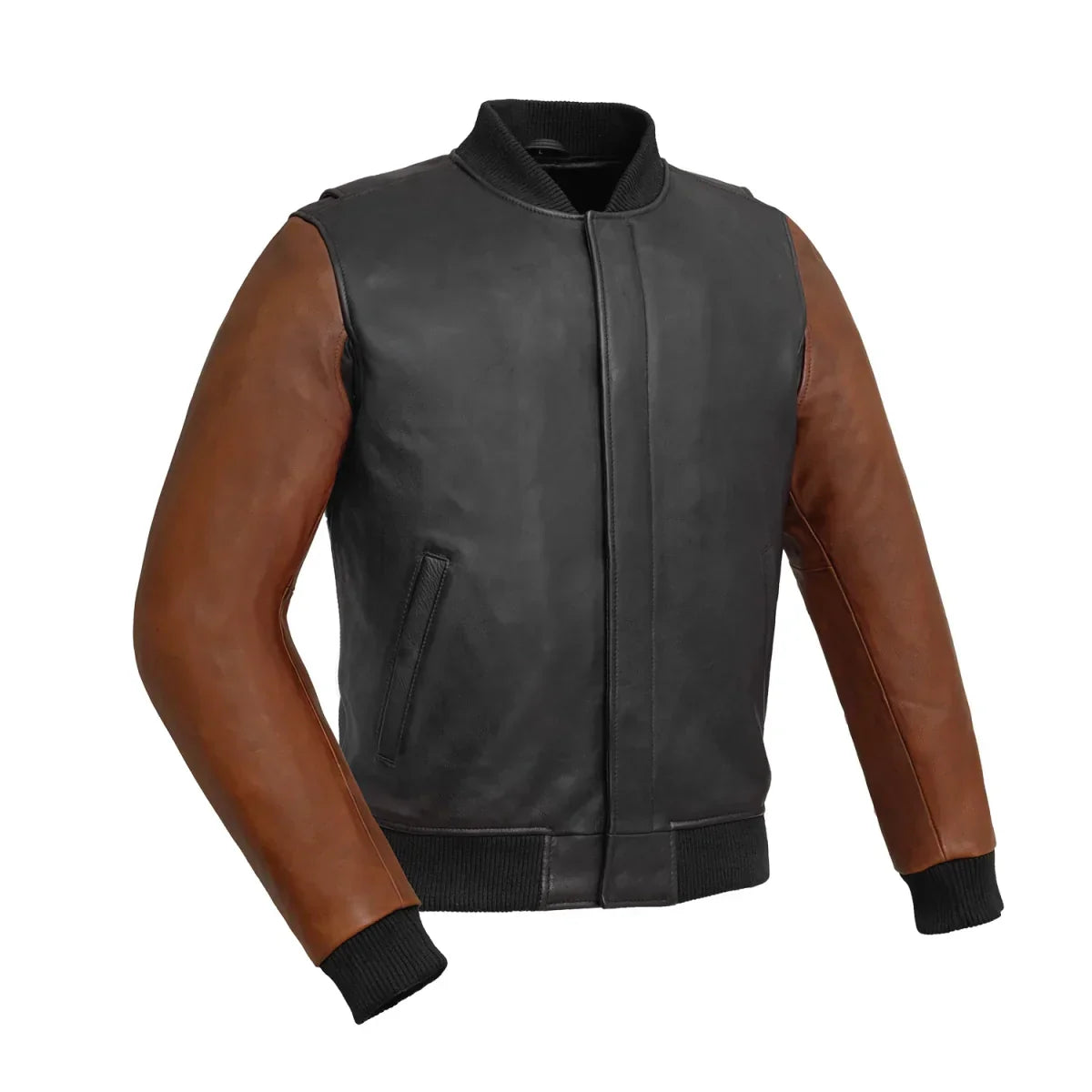 Tressivo-Willie Men's Motorcycle Leather Jacket - Tressivo